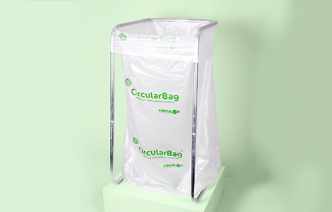 CircularBag: from plastic waste to flower cover