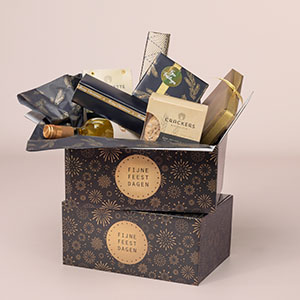 Boîtes colis de Noël