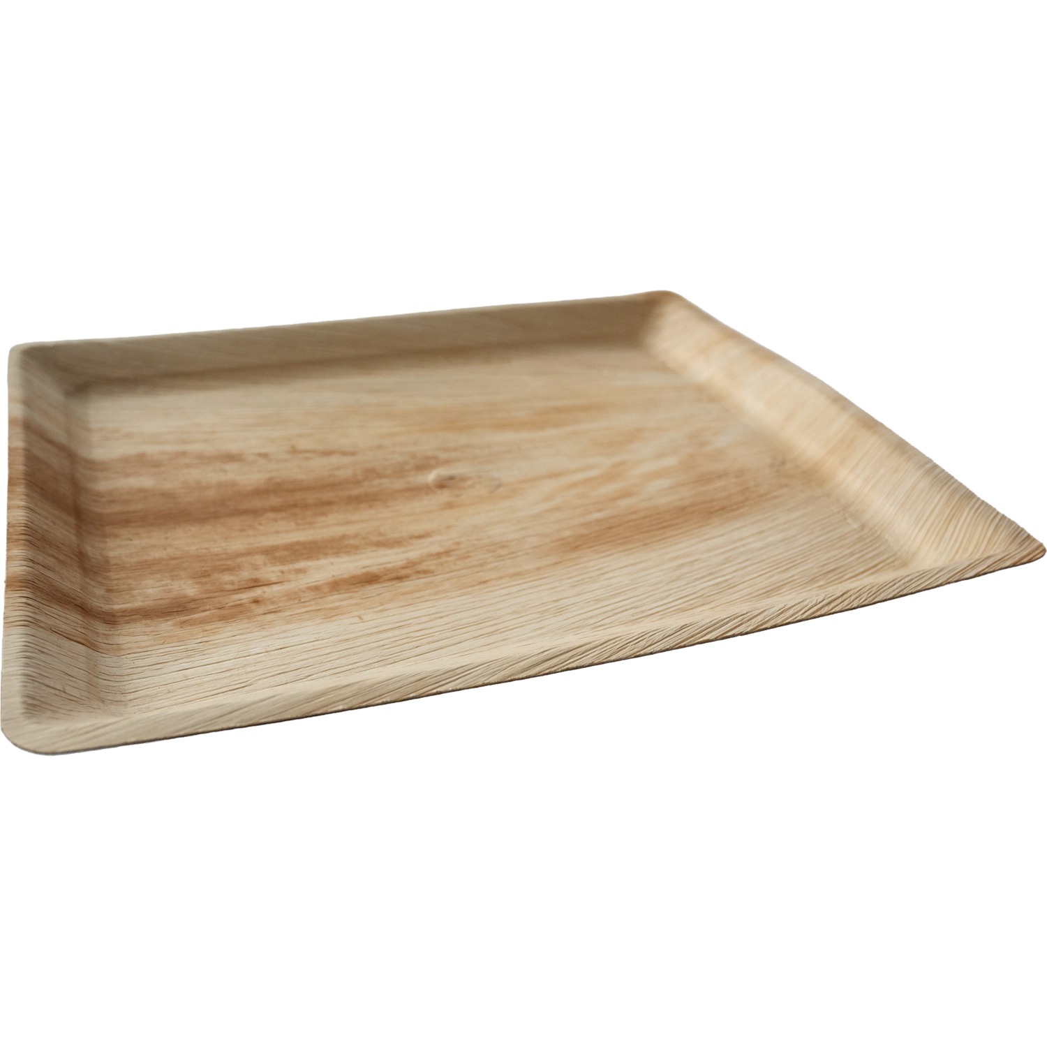 1/2 gastro schaal van naturel palmblad, formaat 32,5 x 26,5 cm