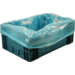 Top Quality Zak, Kratzak, HDPE, 60/ 21x80cm, blauw