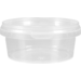 Becher, tamper-Evident-Verschluss, 300ml, Ø 118mm, 51mm, pP, transparent