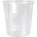 Bak, PP, 500ml, Ø101mm, 103mm, transparant