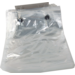 Bag, Header bag, LDPE, 28x44cm, 25my, Large loaf, transparent