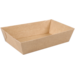 Depa Bak, Ersatzpapier, A13, Golfpapieren snacklijn, snackbak, 129x77x35mm, bruin