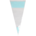 Conical bag, 370x180mm, PP, blue