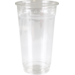 Glas, recyceltes PET, 128mm, 0.3l, transparant