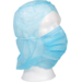 ComFort Snood, met mondmasker, 38x35cm, PP, blue