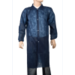 ComFort Bezoekersjas, XL, drukknoop, PP, blauw