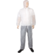 ComFort overall met capuchon, maat XXL in wit, beschermend pak