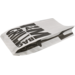 I'M Concept Zak, Grillzak, Kraftpapier + PP, 17/ 7x34cm, I´m a grill bag, wit/zwart