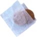 Snack envelope, 16x15cm, paper, white