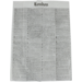 Vel, snackvel, papier + paraffinecoating, 406x305mm, London newspaper, 