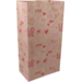 Zak, Blokbodemzak, Kraftpapier, 160/ 90x310mm, Love Notes, 