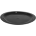 Goldplast Bord, dessertbord, Use & reuse, reusable, rond, 1-vaks, pP, Ø18.5cm, zwart