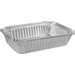 Bak, Aluminium, 890ml, opstaande rand, 207x141x37mm, zilver