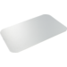 Deksel, Aluminium, rechthoekig, zilver