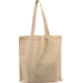 Sac, Coton, reusable, 38x42cm, sac à emporter anse, beige