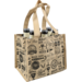 Bag, Best Beer, PP, deluxe carrier bag, reusable, 21xSide fold 14x18cm, beer, brown 