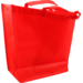 Bag, PP, taps toelopend, reusable, 50xSide fold 16x40cm, carrier bag, red