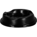 Deckel, PP, rund, reusable, Ø80mm, schwarz