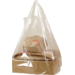Tas, LDPE, 30x 10x60cm, hemddraagtas, transparant