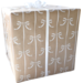 Cadeaupapier, 50cm, 200m, 50gr/m², Strikken, bruin/wit
