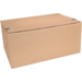 SendProof® Mailing box, A4, corrugated cardboard, 304x216x220mm, hoogte verstelbaar, zelfklevende strip, brown 