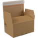 SendProof® Autolockdoos, carton ondulé, 400x260x260mm, brun