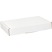  Boîte d'expédition, A6, carton ondulé, 180x115x28mm, avec rabat, simple cannelure, blanc