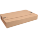 SendProof® Book packaging, corrugated cardboard, 300x220x80mm, brown 