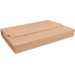 SendProof® Boekverpakking, golfkarton, 378x295x80mm, bruin