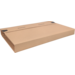 SendProof® Emballage livre, carton ondulé, 455x325x80mm, brun