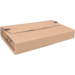 SendProof® Book packaging, corrugated cardboard, 217x155x60mm, brown 