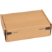 SendProof® Postpakketdoos, golfkarton, 140x101x43mm, bruin