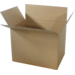  Palletdoos, golfkarton, 1180x780x780mm, dubbele golf, bruin