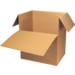  Palletdoos, golfkarton, 1180x780x1070mm, laadklep, bruin