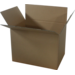  Palletdoos, golfkarton, 1180x980x865mm, dubbele golf, bruin