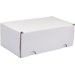 SendProof® Postpakketdoos, golfkarton, 110x180x71mm, gestanst, wit