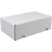 SendProof® Mailing box, corrugated cardboard, 130x210x70mm, die-cut, white