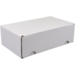 SendProof® Postpakketdoos, golfkarton, 130x210x70mm, gestanst, wit