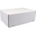 SendProof® Colis postal, carton ondulé, 315x215x120mm, découpé à l'emporte-pièce, blanc