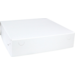  Gebaksdoos Zwanenhalsdoos, cardboard, 34x34x8cm, duplex, white