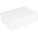  Cake box, cardboard, 26x20x8cm, white
