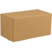  Cake box, cardboard, 18x10x9cm, brown 
