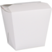 Fold-Pak Barquette, Carton + PE, 460ml, boîte repas oriental, 76x57x83mm, blanc