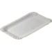 Bowl, unlined dish, cardboard, rectangular, 19x12cm, white