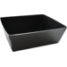 Tray, conical, 115x90x54mm, Cardboard + PE, black