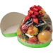 Bowl, fruit bowl, cardboard + PE, oval, 470x310x or