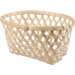 Mand, bamboe, 25x19x12.5cm, ovaal, naturel