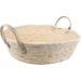 Mand, mais, 10cm, rond, naturel